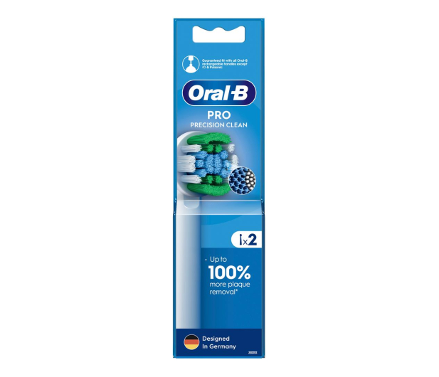 Oral-B Końcówka do szczoteczki ROTARY Precision Clean EB20RX-2 (2 szt.) - 1225899 - zdjęcie 3